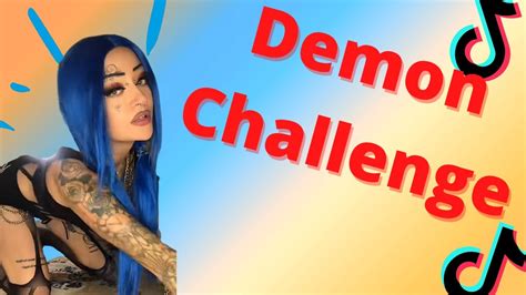 demon pose challenge porn